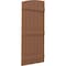 Ekena Millwork Americraft 6-Board (3 Batten) Wood Joined Board-n-Batten Shutters w/Ellipt Top, ARW401BE621X77BTH, PR ARW401BE621X77BTH - alternate 9